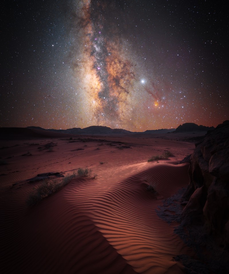 "Магия пустыни". Иордания. Фото: Stefan Liebermann