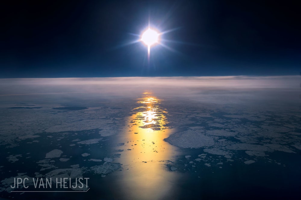 Гренландия сверху. Фото: JPC van Heijst