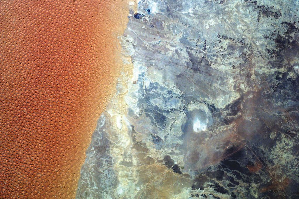 Пустыня Сахара. Фото: NASA