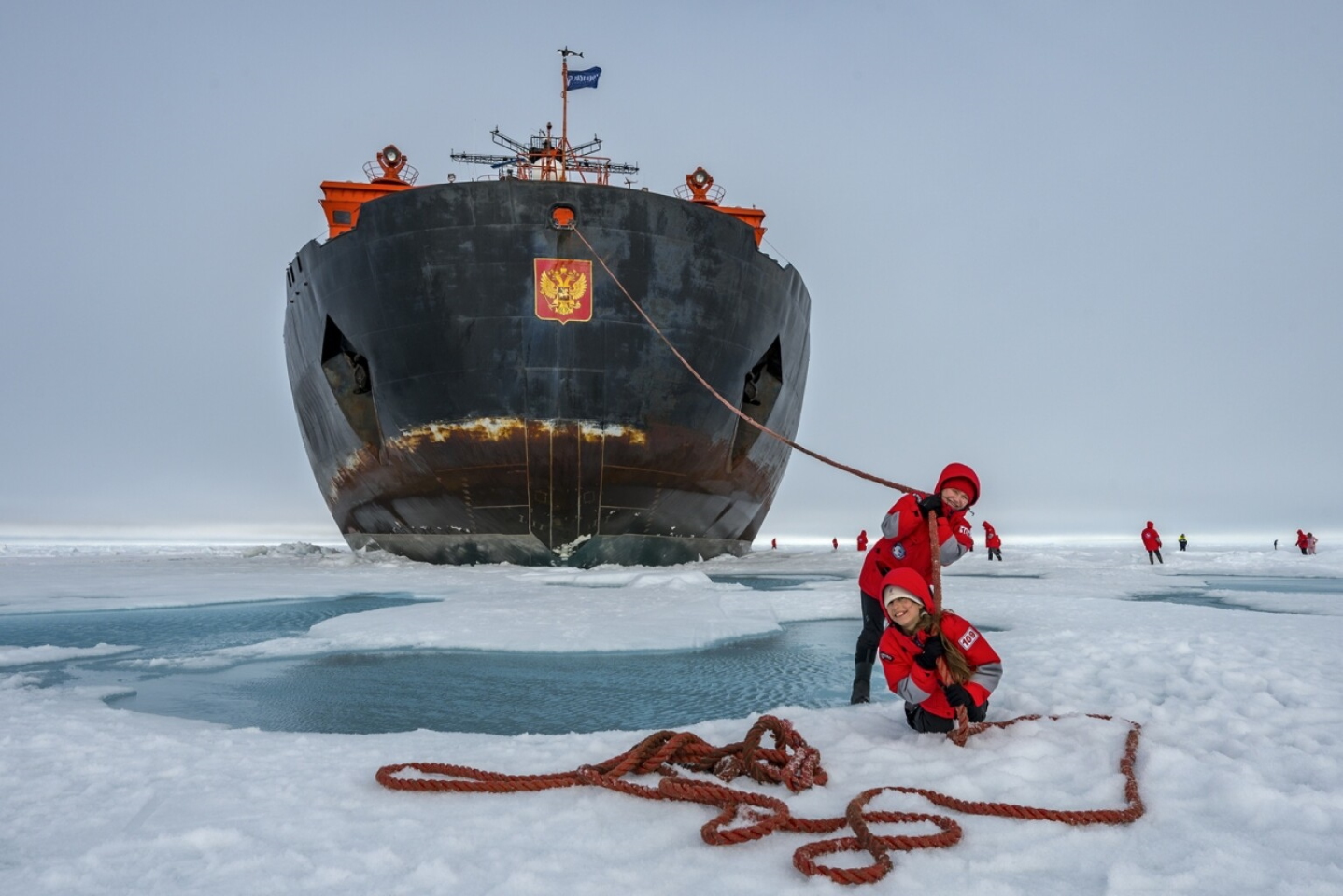«Северный полюс 2». Замечательное произведение искусства в категории "Путешествия и приключения". Развлечения на Северном полюсе. Фото: © Sergey Gorshkov