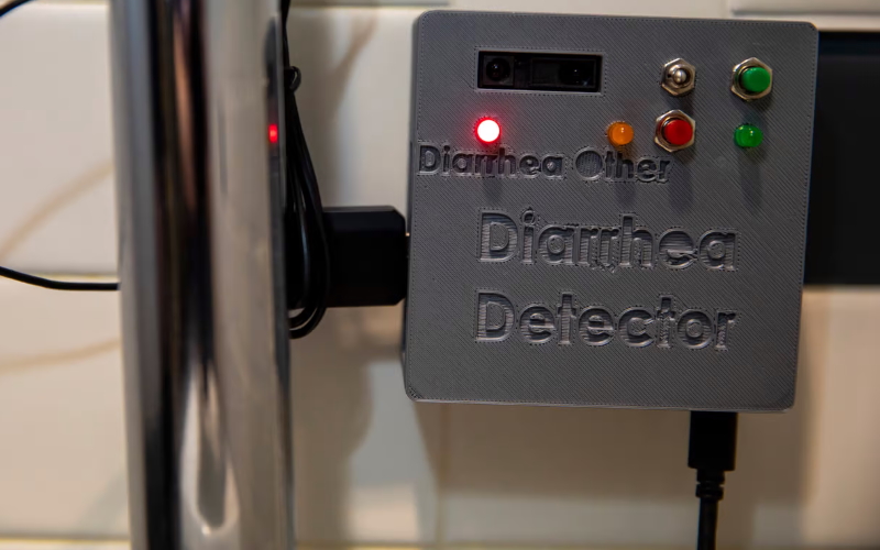 Прототип детектора диареи — и нет, он не записывает никаких личных данных.