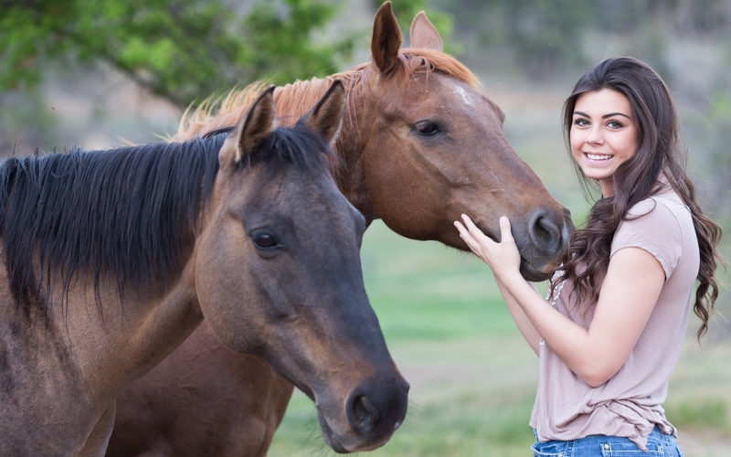 Лошади лучше реагируют на людей, которых раньше видели, улыбающимися, исследования предполагают.
