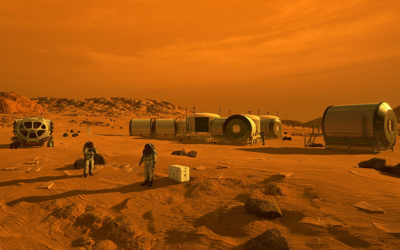 Исследователи разработали концепцию, которая может быть использована для обеспечения пилотируемых миссий на Марсе ракетным топливом и кислородом.