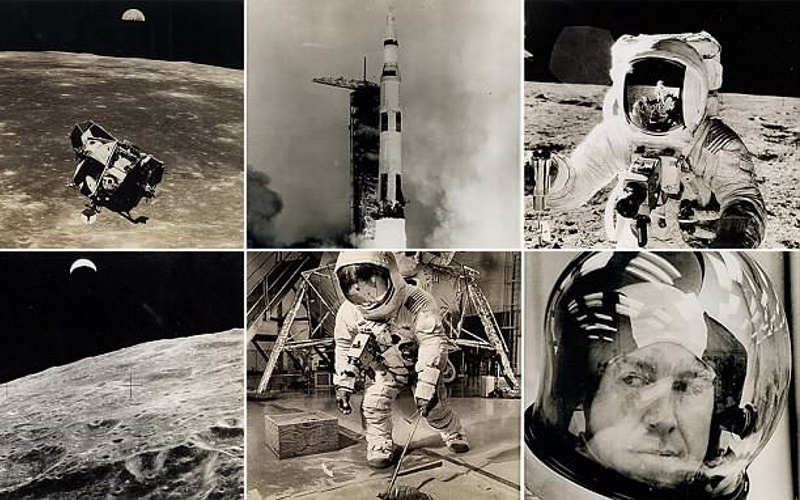 Невероятная коллекция золотого века освоения космоса из 1500 фотографий из выдающейся космической программы США уйдет на аукцион за 12000 долларов.