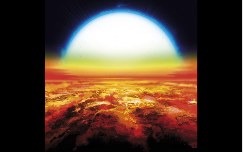 Экзопланета KELT-9b имеет температуру поверхности до 4327°C.