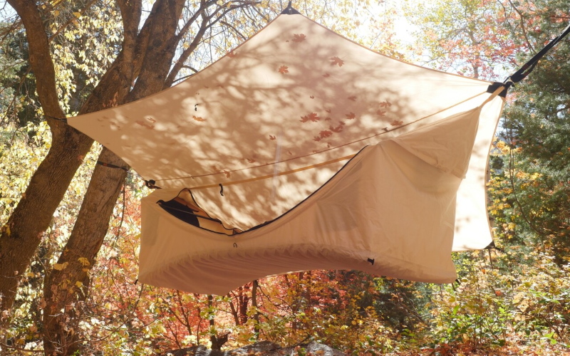 Haven Tents создала более большую и более прочную палатку-гамак.