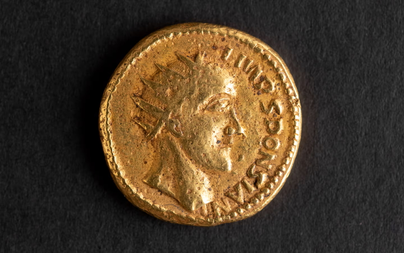 На древнеримских монетах изображен давно пропавший император.