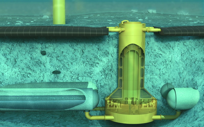 Система Ocean Battery хранит возобновляемую энергию на дне моря.