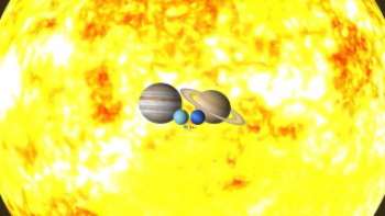 Умопомрачительная анимация показывает истинный масштаб нашей Солнечной системы.